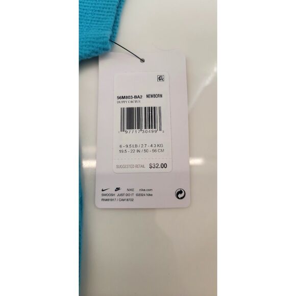 Dusty Cactus Nike Newborn Onesie Jumper Overalls Baby Clothes 6-9 Months New - Picture 5 of 7